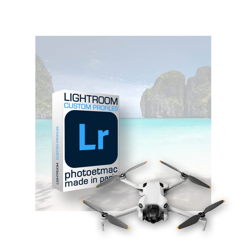 Profils Lightroom spécifique pour le DJI Mini 4 Pro