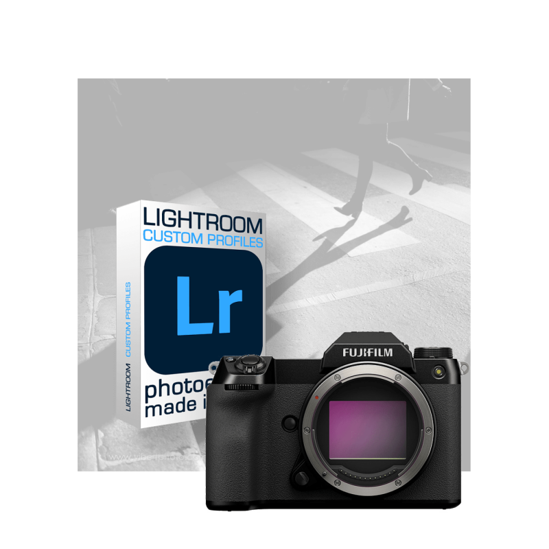 8 Profils for Fujifilm GFX 50R, GFX 50S & GFX 50S II
