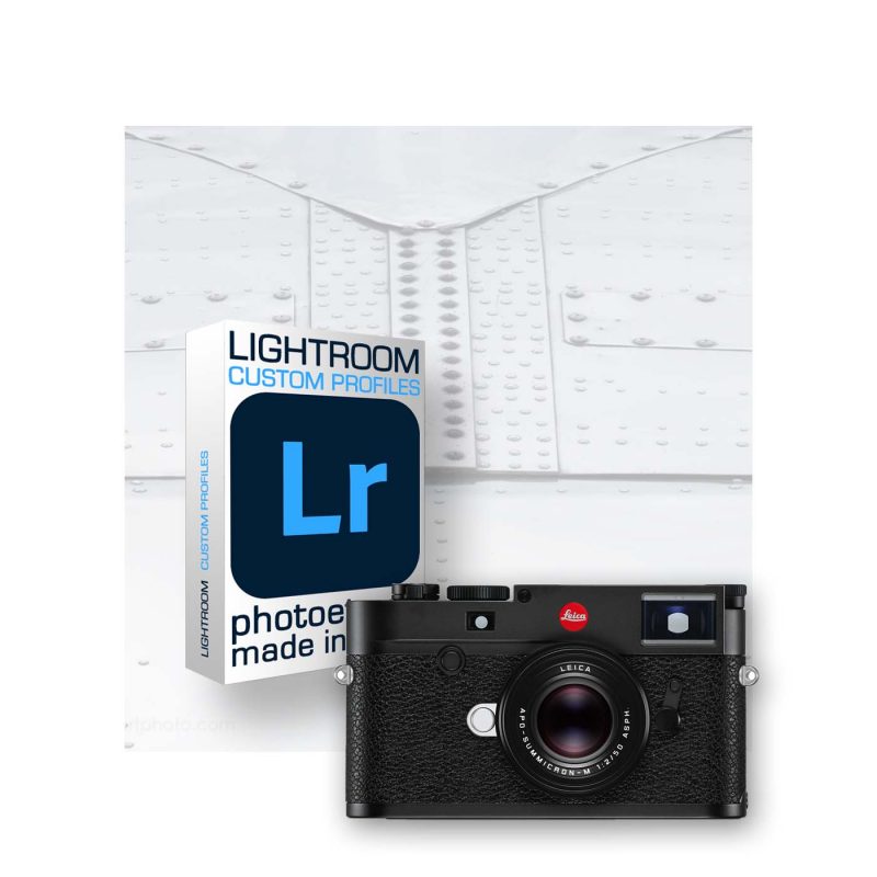 Profils Lightroom spécifiques pour le Leica M10-R