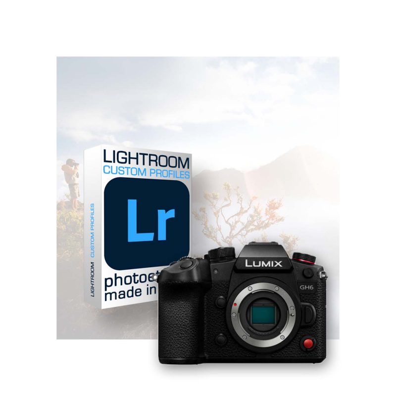 Profils Lightroom Panasonic DC-GH6 & DC-GH5 II