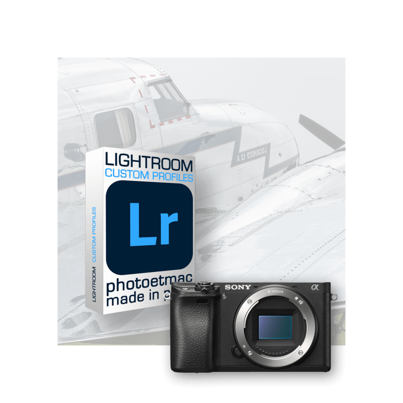 Profils Lightroom pour Sony A6600, A6100, A6000