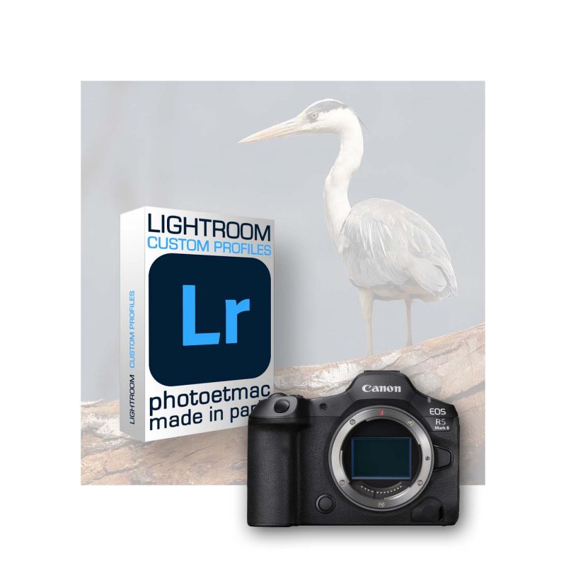 Profils Lightroom spécifiques pour le Canon EOS R5 MkII