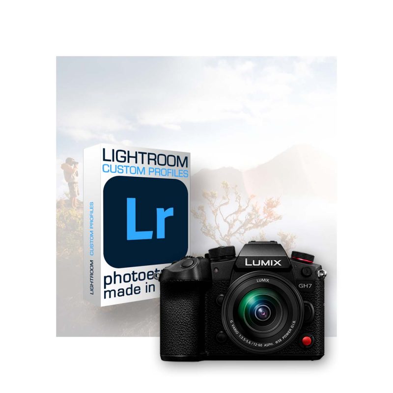 Profils Lightroom spécifiques pour le Panasonic DC-GH7
