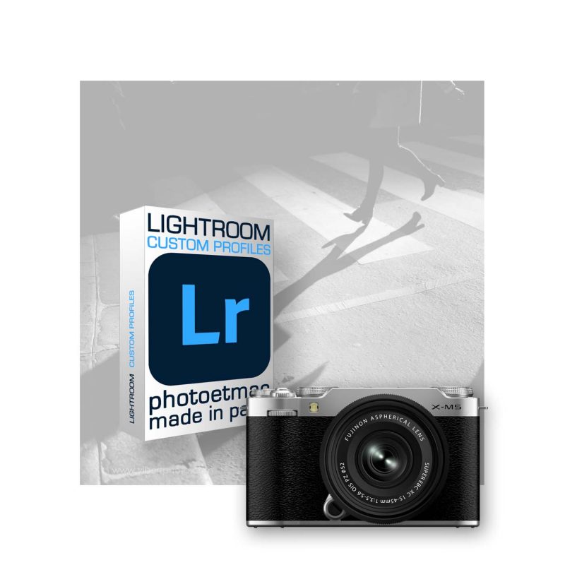 Profiles Lightroom spécifiques pour Fujifilm X-M5