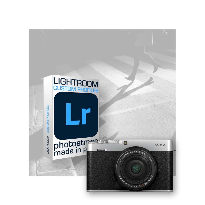 8 Profils Lightroom pour les RAW des Fujifilm X-E3 et X-E4